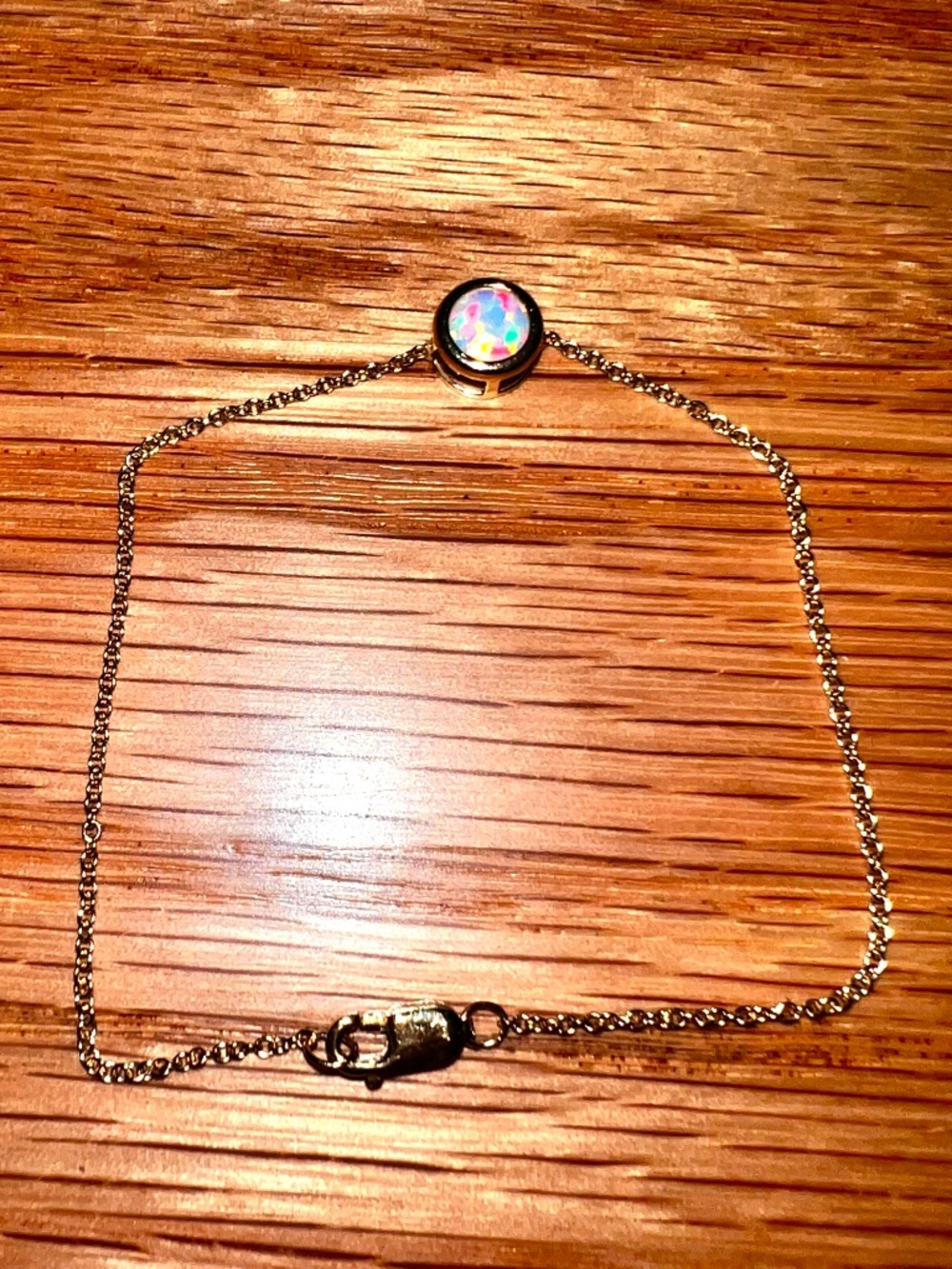 14k Gold Opal Bracelet